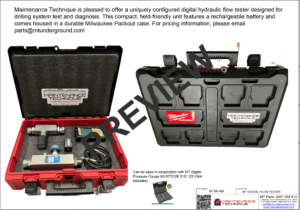 MT300 420 MT DIGITAL FLOW TESTER