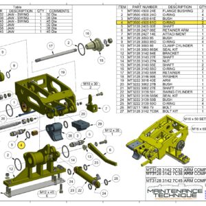 O RING (GRIPPER JAW SHAFT)
