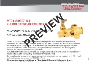 MT240828 AIR UNLOADER INFO