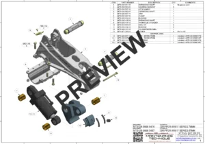 MT240917 E70S GRIPPER ARM F SERIES