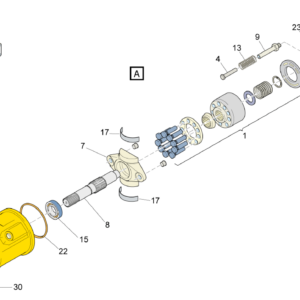 A10V 100 BACK PLATE ORING