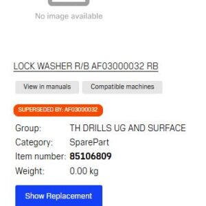 DOUBLE LOCK WASHER M12 LARGE OD