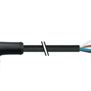 L-SERIES M12 90 DEG MALE FREE END 1500MM