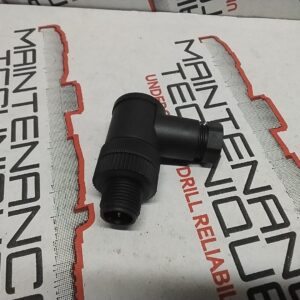 M12 5 PIN 90DEG PLUG