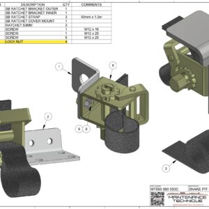 GNLTMZ - CONE LOCK NUT M12
