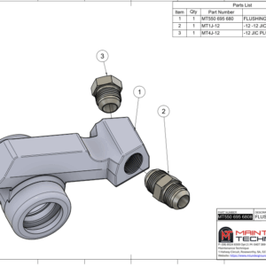 FLUSHING HEAD SANDVIK