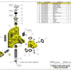 EXP SHAFTLIFT CYL- LIVE END