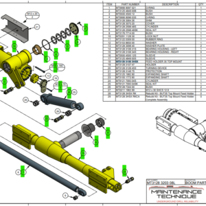 FEED HOLDER COMPLETE BUT35 TOP (R)