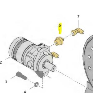 NIPPLE 1/2BSP TO 9/16 JIC