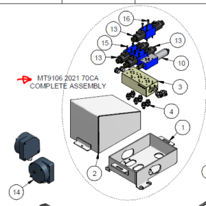 HYDRAULIC ENCLOSURE L6C POSITIONING