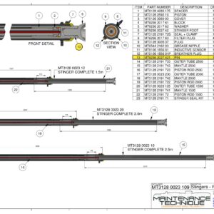 ROLL PIN (STINGER FOOT)