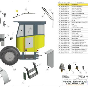 WIPER ARM (FRONT L/H ARM)