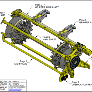 1.8m RHS27E CAROUSEL - NO CONSUMABLES