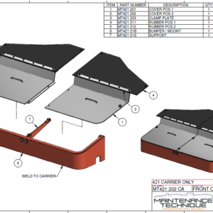 421 FRONT COVER SYSTEM