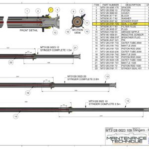 STINGER EXTERNAL SEAL AND CLAMP