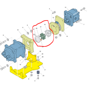 AIR CON COUPLING COMPLETE - MARK 10