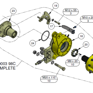 E SERIES - REAR BEARING COMPLETE