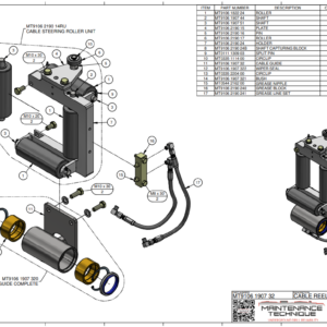 CABLE REEL GUIDE