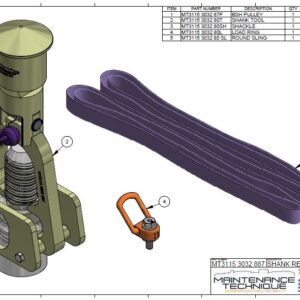 87MM SHANK REMOVAL KIT