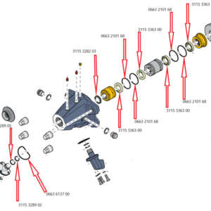 MD20 FLUSHING SEAL KIT