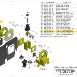 CUTTINGS GASKET ST45