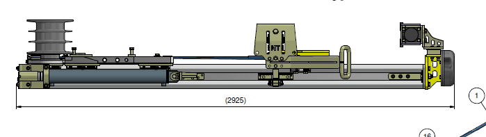 FEED BEAM 1.2M RAS 2000