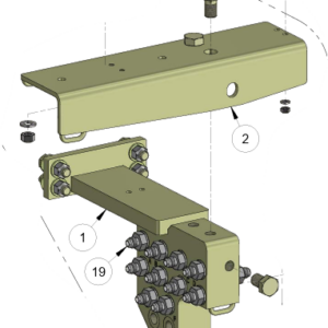 ROD HANDLER HOSE TREE COMPLETE - S SIMBA
