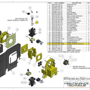 GUIDE SPINDLE SEAL KIT