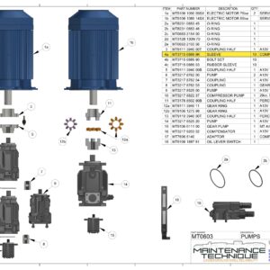 COUPLING RUBBER SLEEVE & BOLT KIT