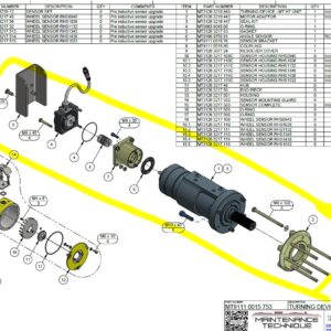 TURNING DEVICE COMPLETE RCS 5 S7C