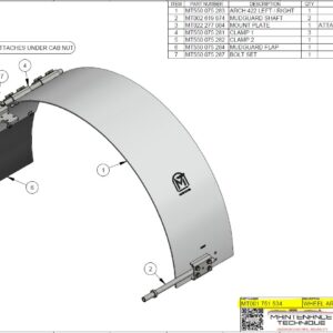 WHEEL ARCH 422 FRONT COMPLETE