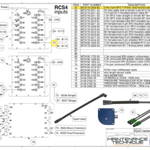 Y PIECE SIGNAL CABLE 450MM