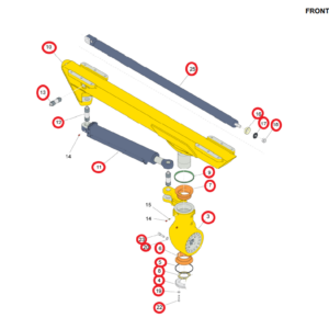 BUT36 FEED HOLDER COMPLETE (RIGHT)