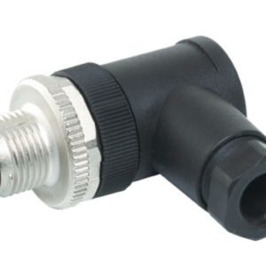 M12 90DEG 8 PIN PLUG