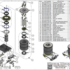 HOSE DRUM COMPLETE (MD20)
