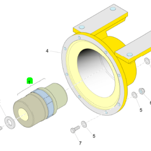 COUPLING COMPLETE 75KW/140CC