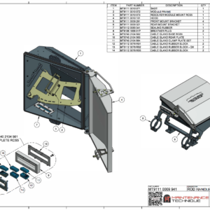 CABLE GLAND RUBBER BLOCK (R)