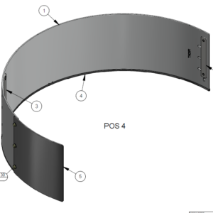 WHEEL ARCH 422 REAR COMPLETE
