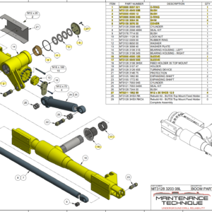 BUT35 TOP MOUNT FEED HOLDER REBUILD KIT