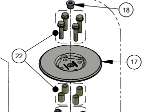 SPACER KIT MD20 HOSE DRUM