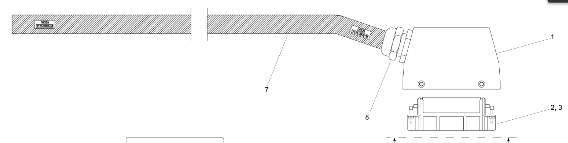 DO NOT SUPPLY UNDER THIS PREBUILD, prebuild for Troy only, parts required to build cable, have Troy build and send back to fill stock for the catalogued item.Y